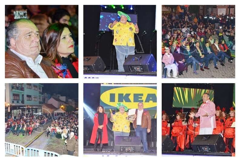 Diferentes momentos del pregon (Foto TA)